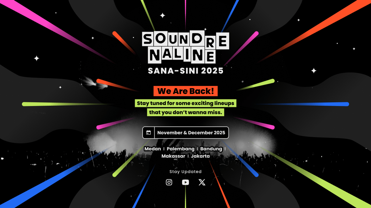 Soundrenaline Website screenshot